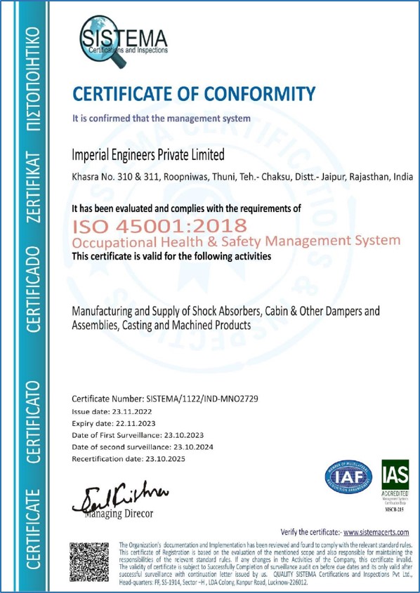 ISO 45001:2018